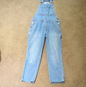 GAP Women's Light Blue Denim Overalls